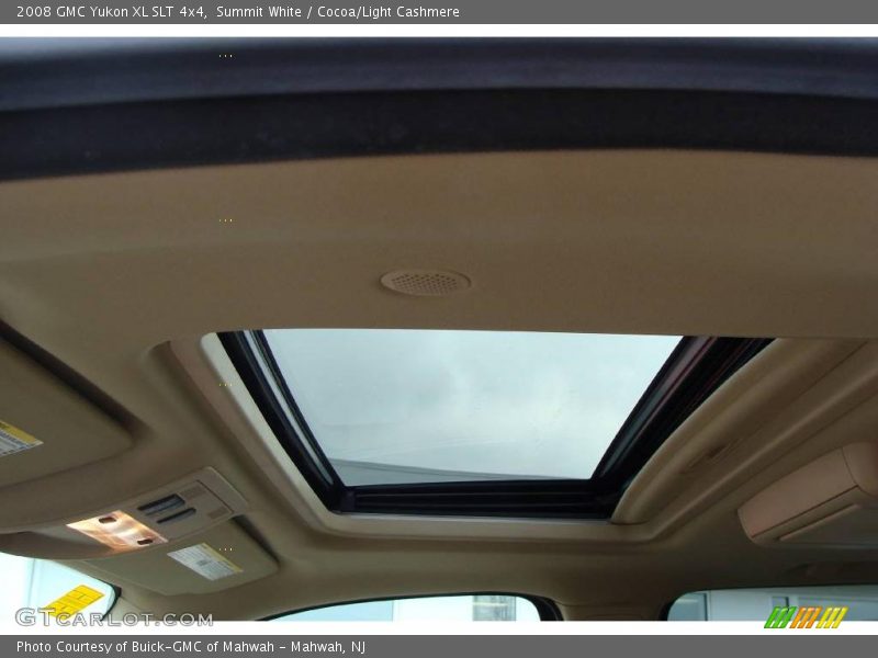 Summit White / Cocoa/Light Cashmere 2008 GMC Yukon XL SLT 4x4