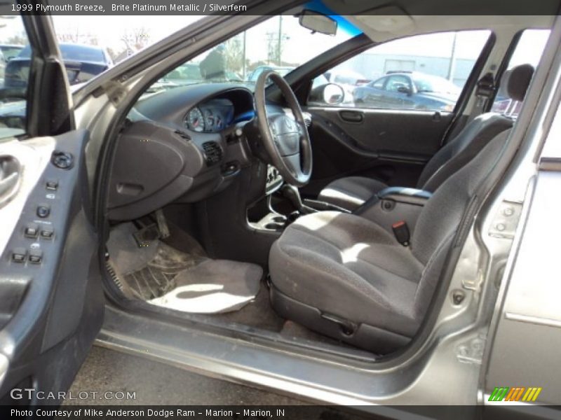 Brite Platinum Metallic / Silverfern 1999 Plymouth Breeze