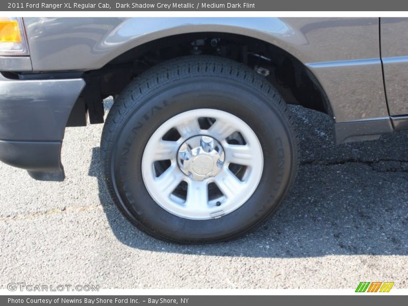 Dark Shadow Grey Metallic / Medium Dark Flint 2011 Ford Ranger XL Regular Cab