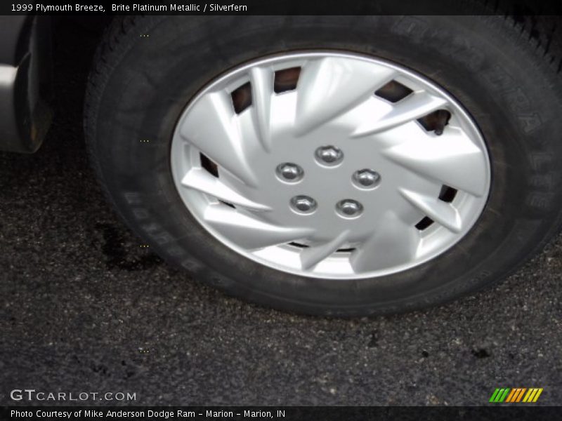 Brite Platinum Metallic / Silverfern 1999 Plymouth Breeze