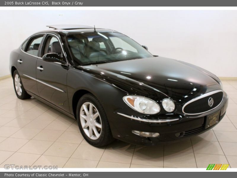 Black Onyx / Gray 2005 Buick LaCrosse CXS