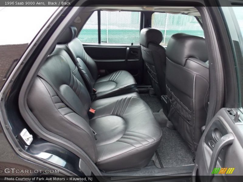 Rear Seat of 1996 9000 Aero