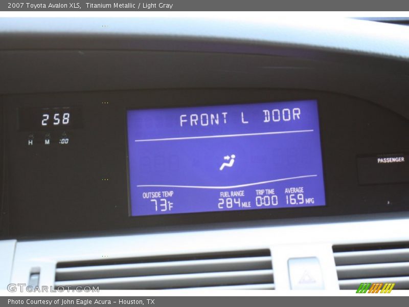 Titanium Metallic / Light Gray 2007 Toyota Avalon XLS