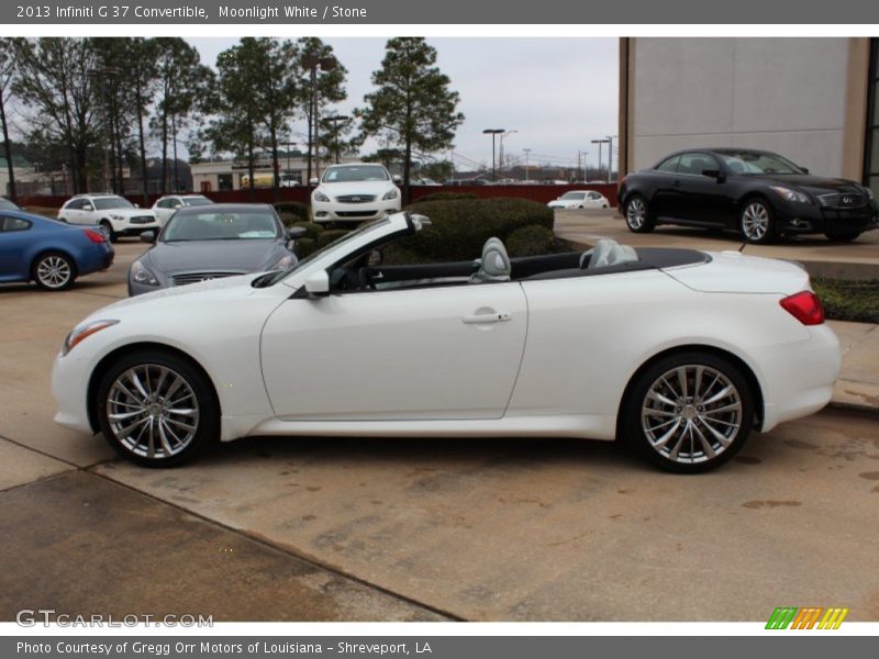  2013 G 37 Convertible Moonlight White