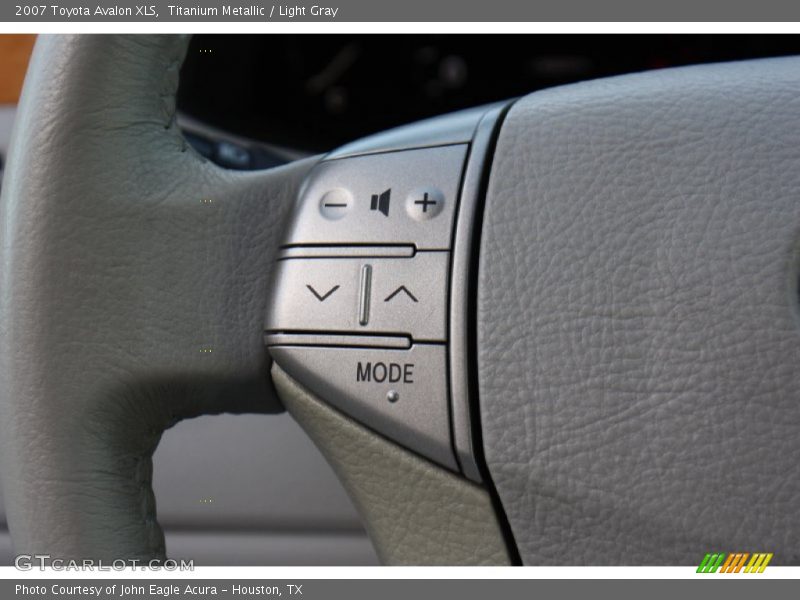 Controls of 2007 Avalon XLS