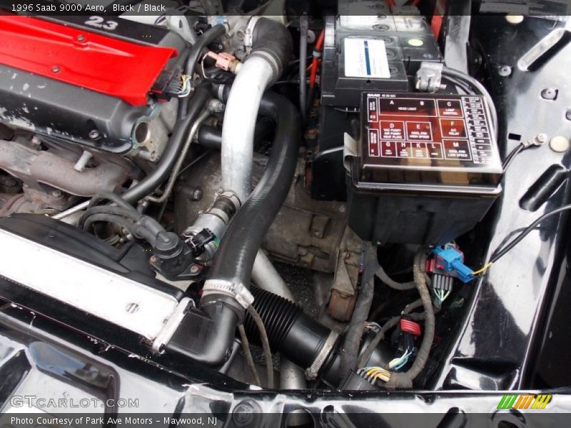 Black / Black 1996 Saab 9000 Aero