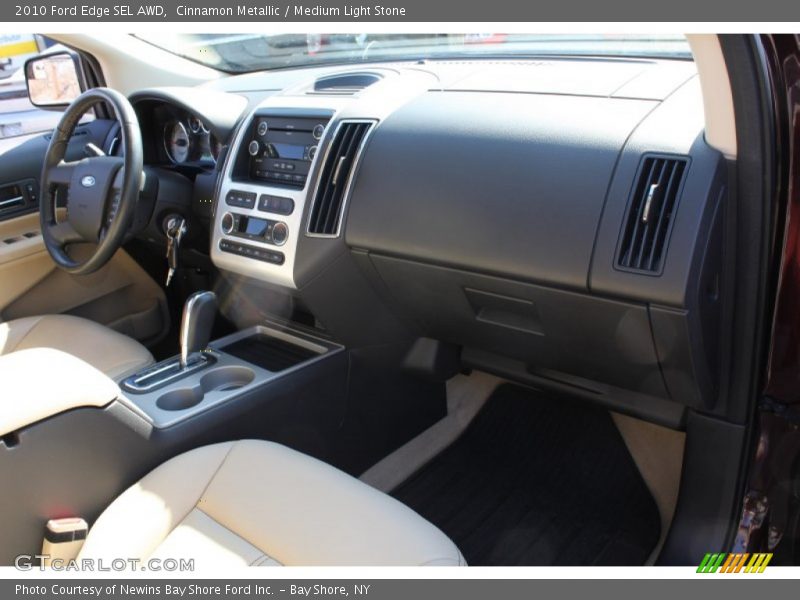 Cinnamon Metallic / Medium Light Stone 2010 Ford Edge SEL AWD