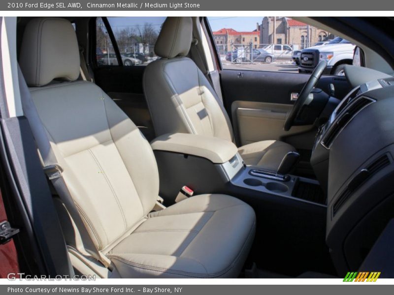 Cinnamon Metallic / Medium Light Stone 2010 Ford Edge SEL AWD