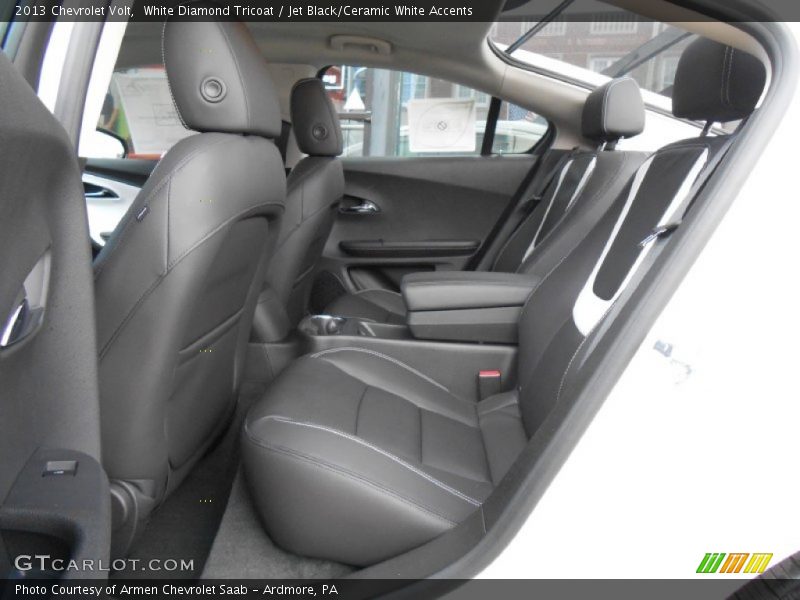 Rear Seat of 2013 Volt 