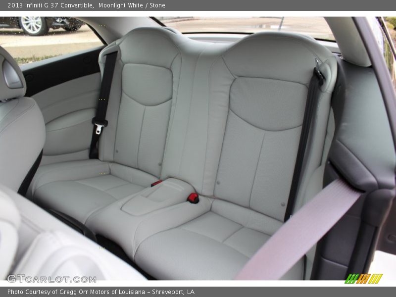 Rear Seat of 2013 G 37 Convertible