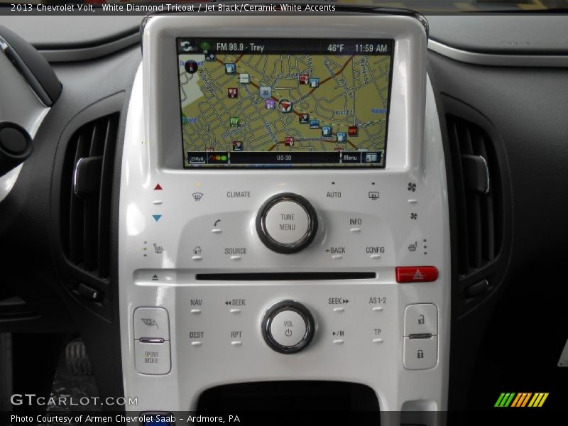 Navigation of 2013 Volt 