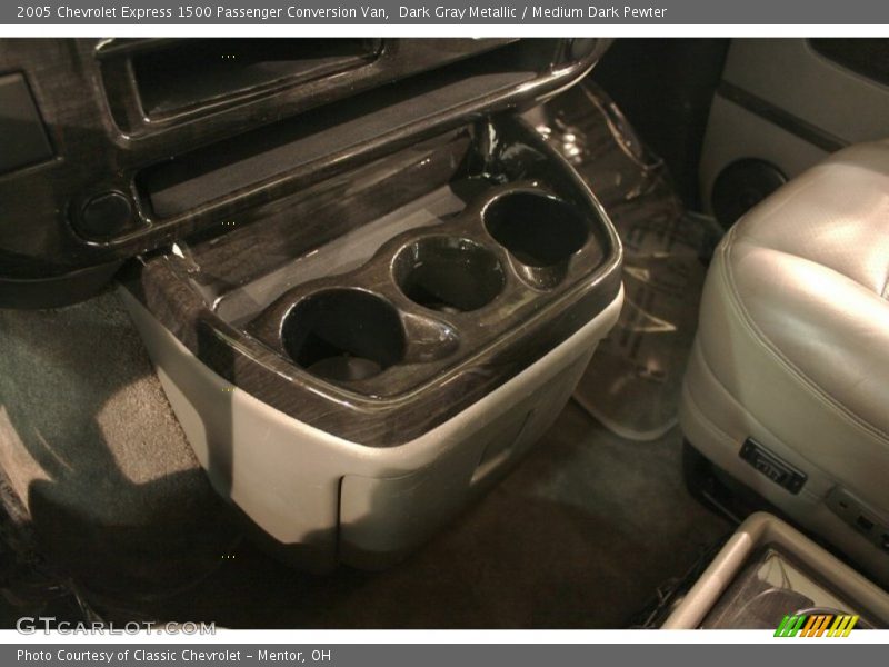 Dark Gray Metallic / Medium Dark Pewter 2005 Chevrolet Express 1500 Passenger Conversion Van