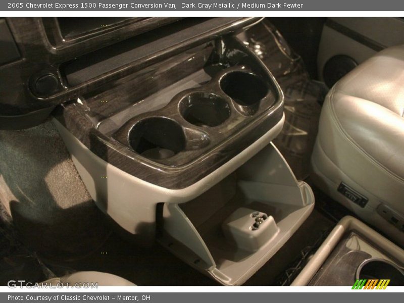 Dark Gray Metallic / Medium Dark Pewter 2005 Chevrolet Express 1500 Passenger Conversion Van