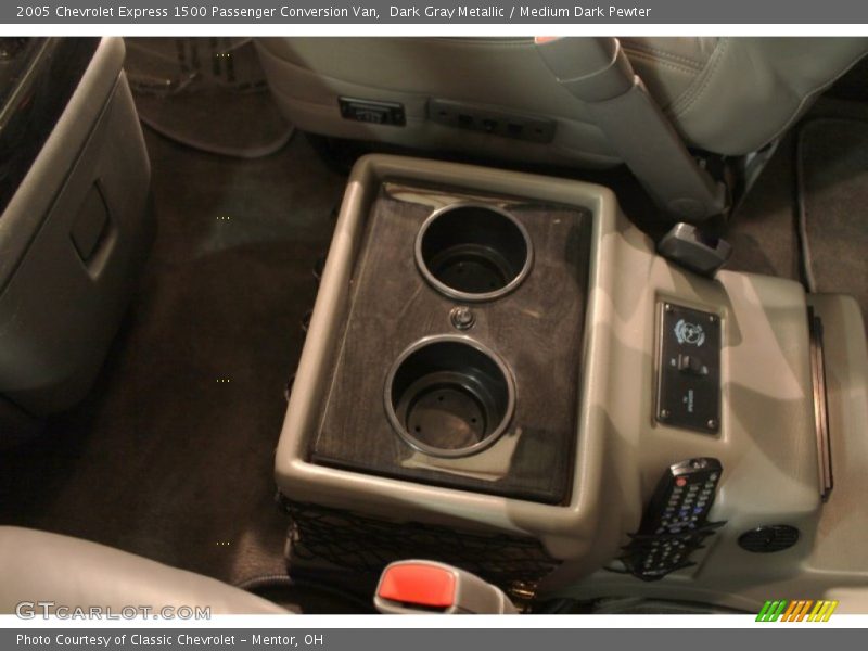 Dark Gray Metallic / Medium Dark Pewter 2005 Chevrolet Express 1500 Passenger Conversion Van