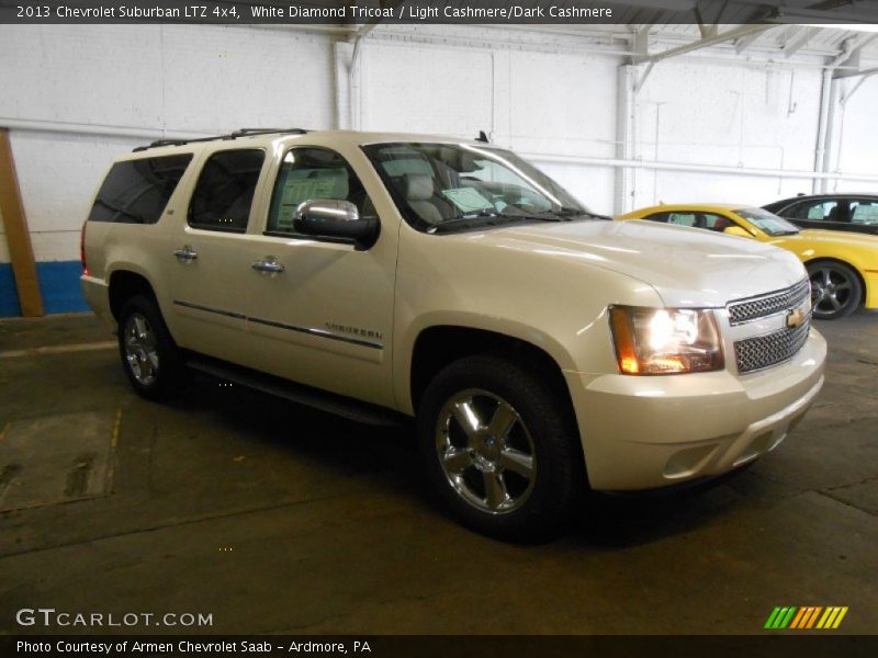 Front 3/4 View of 2013 Suburban LTZ 4x4