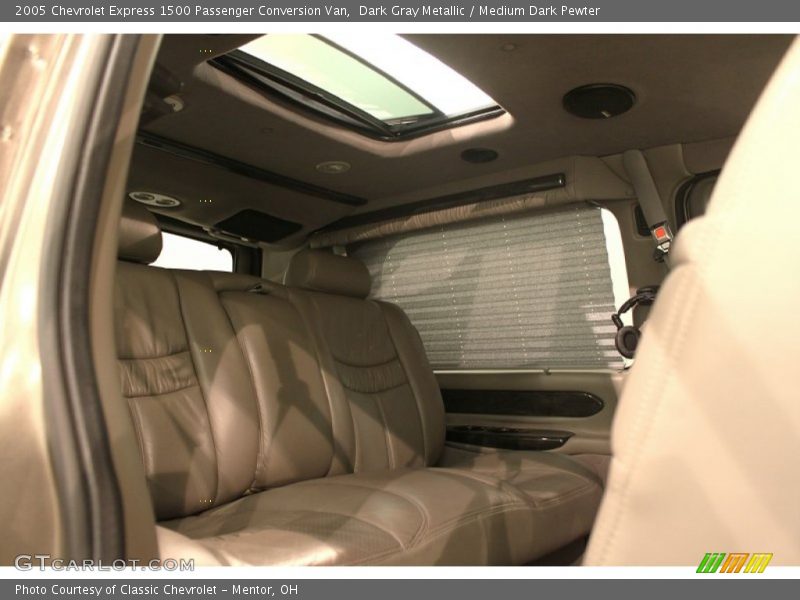 Dark Gray Metallic / Medium Dark Pewter 2005 Chevrolet Express 1500 Passenger Conversion Van