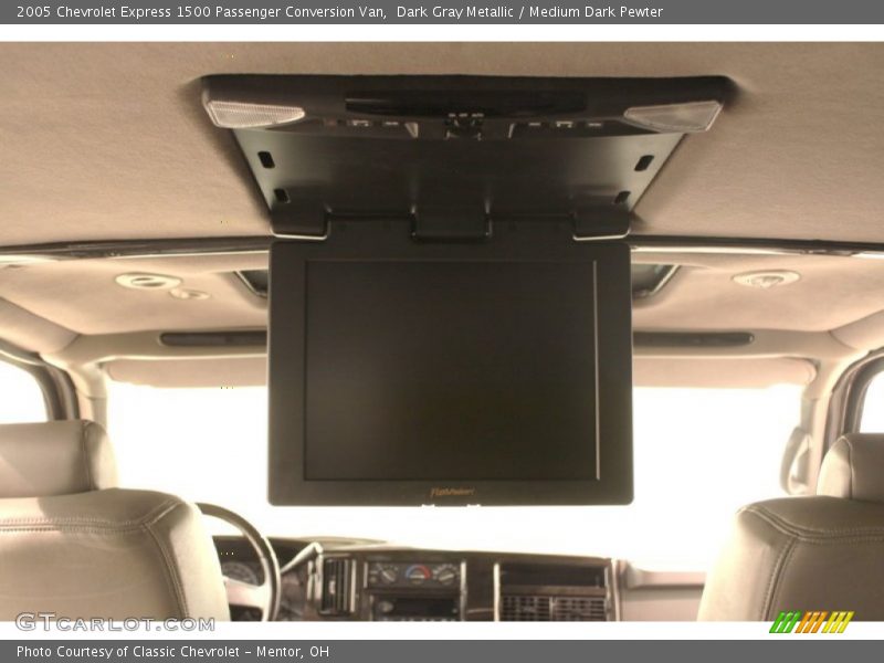 Dark Gray Metallic / Medium Dark Pewter 2005 Chevrolet Express 1500 Passenger Conversion Van