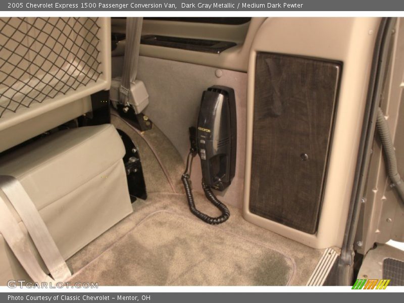 Dark Gray Metallic / Medium Dark Pewter 2005 Chevrolet Express 1500 Passenger Conversion Van