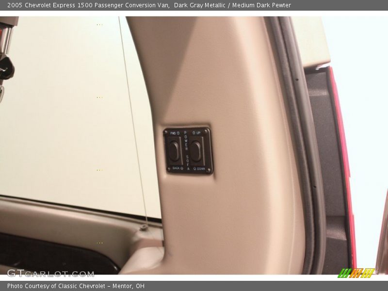 Dark Gray Metallic / Medium Dark Pewter 2005 Chevrolet Express 1500 Passenger Conversion Van