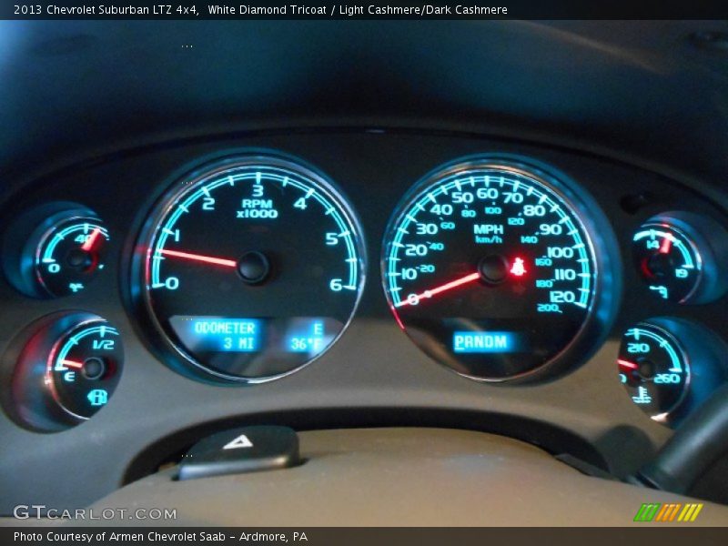  2013 Suburban LTZ 4x4 LTZ 4x4 Gauges