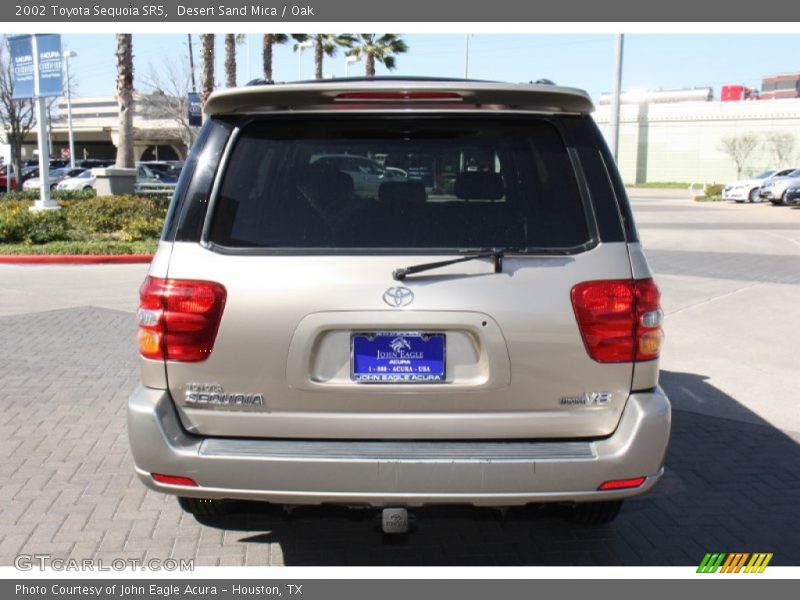 Desert Sand Mica / Oak 2002 Toyota Sequoia SR5