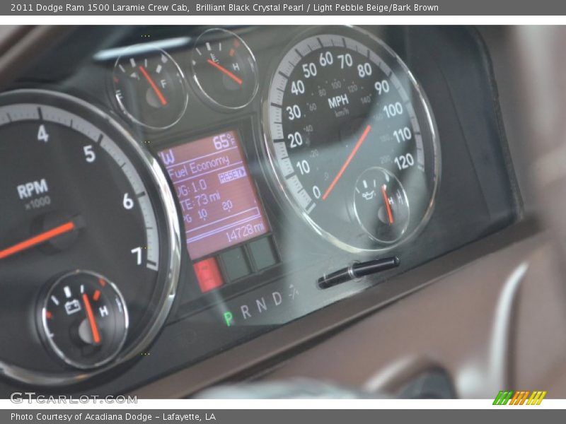 2011 Ram 1500 Laramie Crew Cab Laramie Crew Cab Gauges