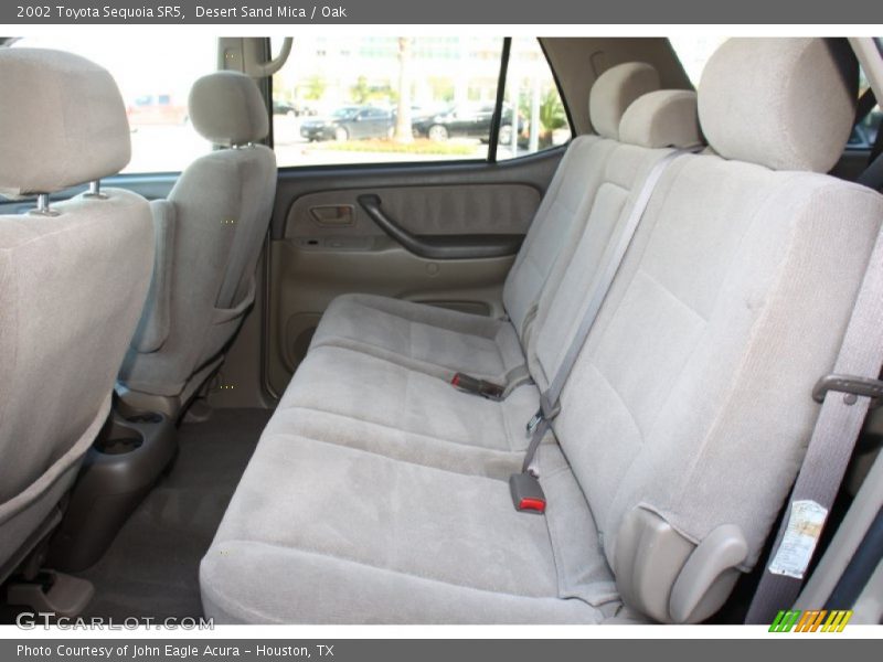 Rear Seat of 2002 Sequoia SR5