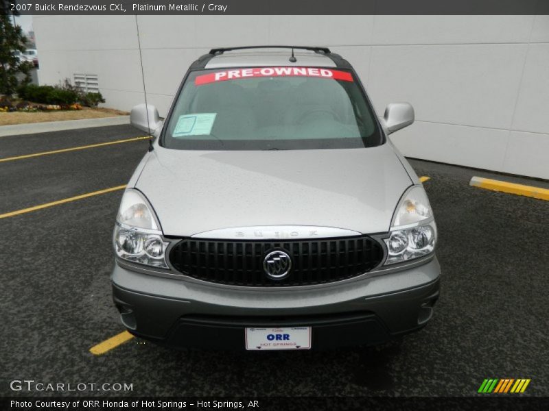 Platinum Metallic / Gray 2007 Buick Rendezvous CXL