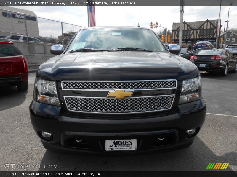 Black / Light Cashmere/Dark Cashmere 2013 Chevrolet Suburban LTZ 4x4