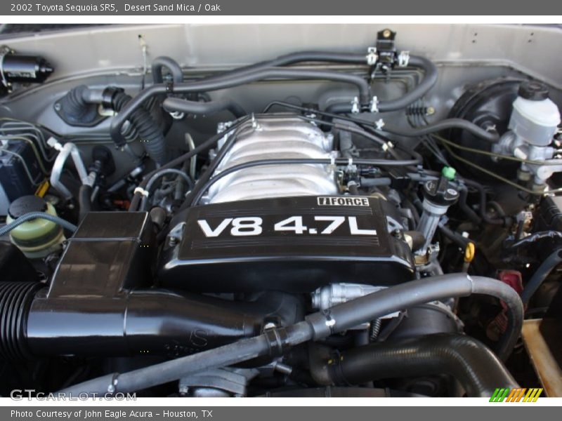  2002 Sequoia SR5 Engine - 4.7 Liter DOHC 32-Valve V8