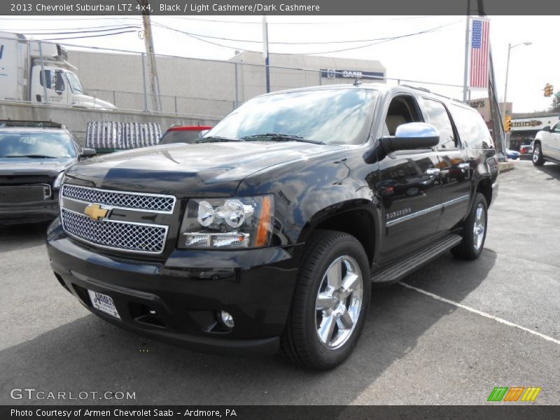 Black / Light Cashmere/Dark Cashmere 2013 Chevrolet Suburban LTZ 4x4