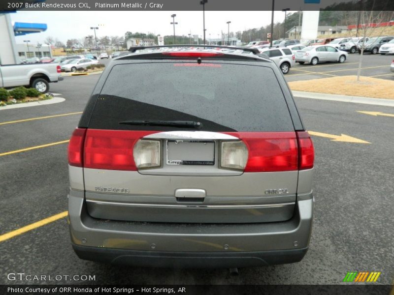 Platinum Metallic / Gray 2007 Buick Rendezvous CXL