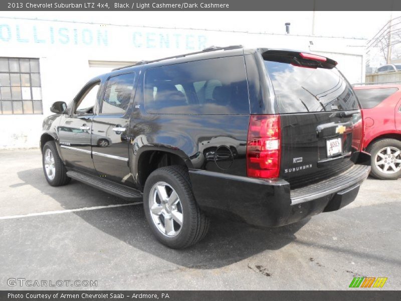 Black / Light Cashmere/Dark Cashmere 2013 Chevrolet Suburban LTZ 4x4