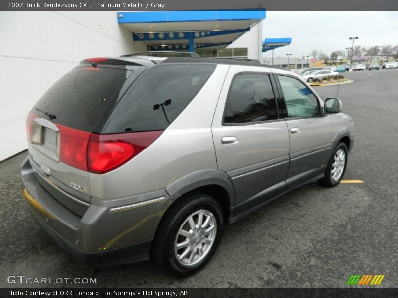 Platinum Metallic / Gray 2007 Buick Rendezvous CXL