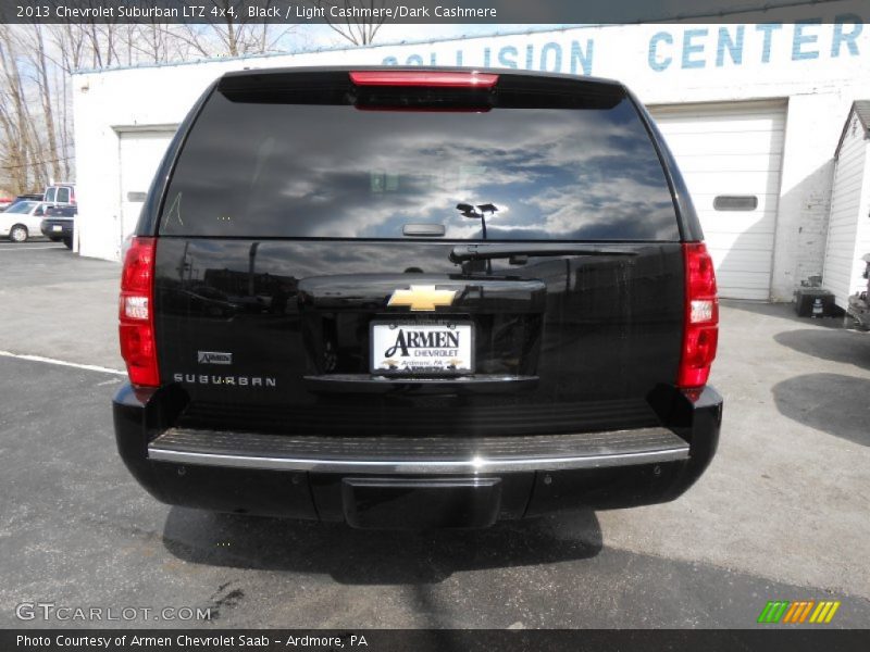 Black / Light Cashmere/Dark Cashmere 2013 Chevrolet Suburban LTZ 4x4