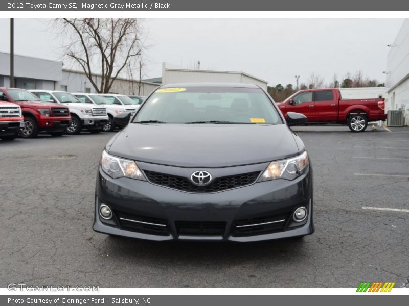 Magnetic Gray Metallic / Black 2012 Toyota Camry SE