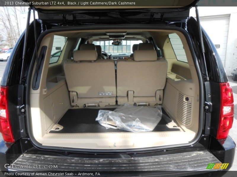 Black / Light Cashmere/Dark Cashmere 2013 Chevrolet Suburban LTZ 4x4