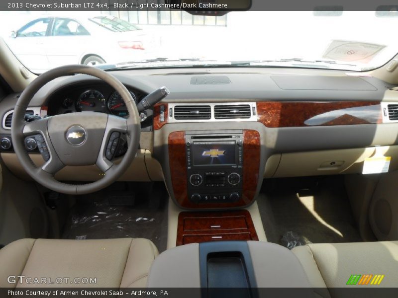 Black / Light Cashmere/Dark Cashmere 2013 Chevrolet Suburban LTZ 4x4