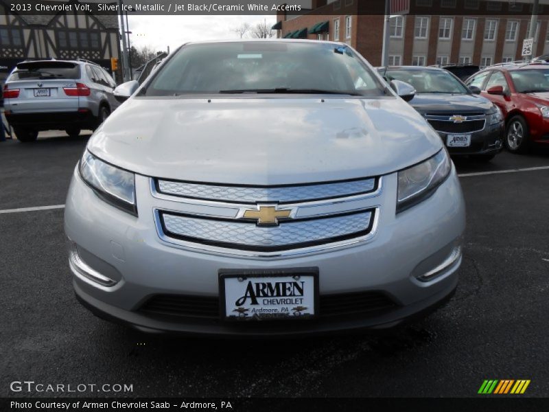 Silver Ice Metallic / Jet Black/Ceramic White Accents 2013 Chevrolet Volt