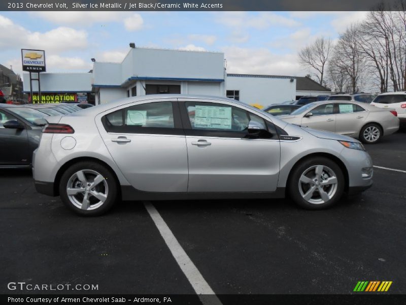 Silver Ice Metallic / Jet Black/Ceramic White Accents 2013 Chevrolet Volt