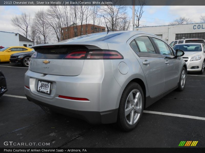 Silver Ice Metallic / Jet Black/Ceramic White Accents 2013 Chevrolet Volt