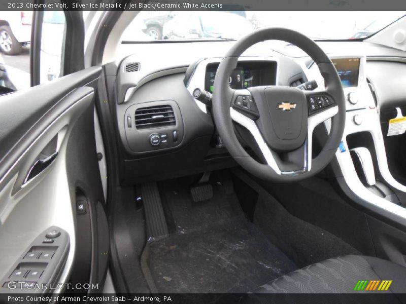 Silver Ice Metallic / Jet Black/Ceramic White Accents 2013 Chevrolet Volt