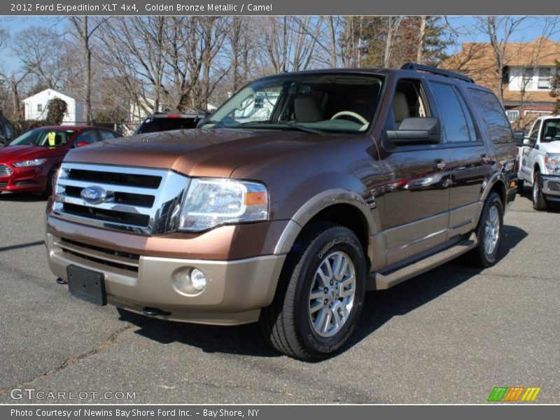 Golden Bronze Metallic / Camel 2012 Ford Expedition XLT 4x4