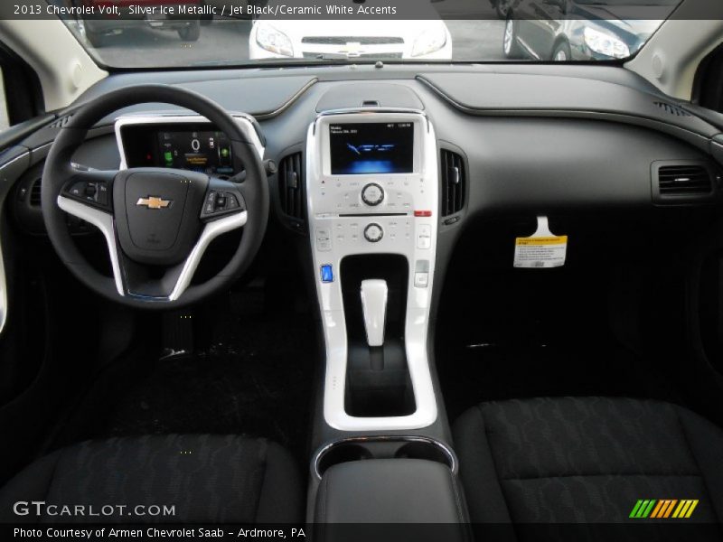 Silver Ice Metallic / Jet Black/Ceramic White Accents 2013 Chevrolet Volt