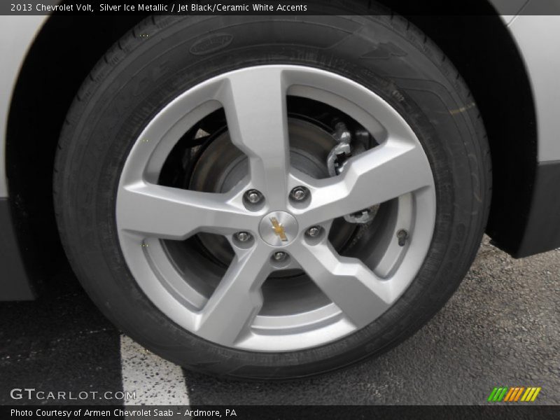 Silver Ice Metallic / Jet Black/Ceramic White Accents 2013 Chevrolet Volt