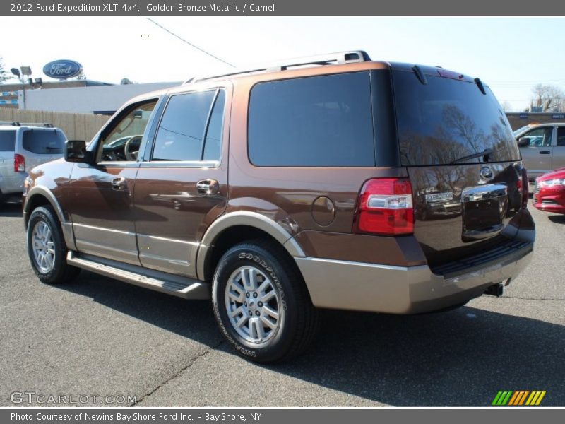Golden Bronze Metallic / Camel 2012 Ford Expedition XLT 4x4