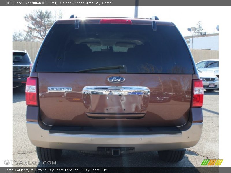 Golden Bronze Metallic / Camel 2012 Ford Expedition XLT 4x4