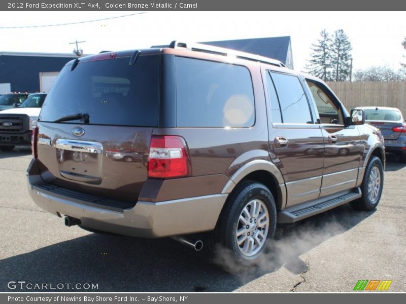 Golden Bronze Metallic / Camel 2012 Ford Expedition XLT 4x4