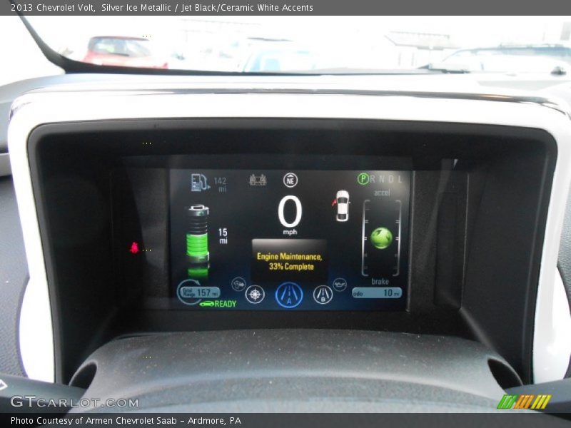 Silver Ice Metallic / Jet Black/Ceramic White Accents 2013 Chevrolet Volt