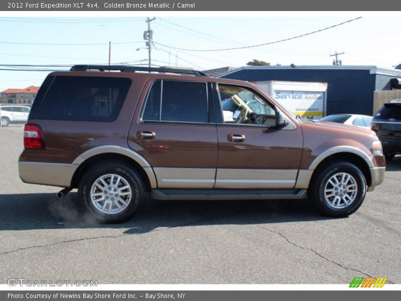 Golden Bronze Metallic / Camel 2012 Ford Expedition XLT 4x4